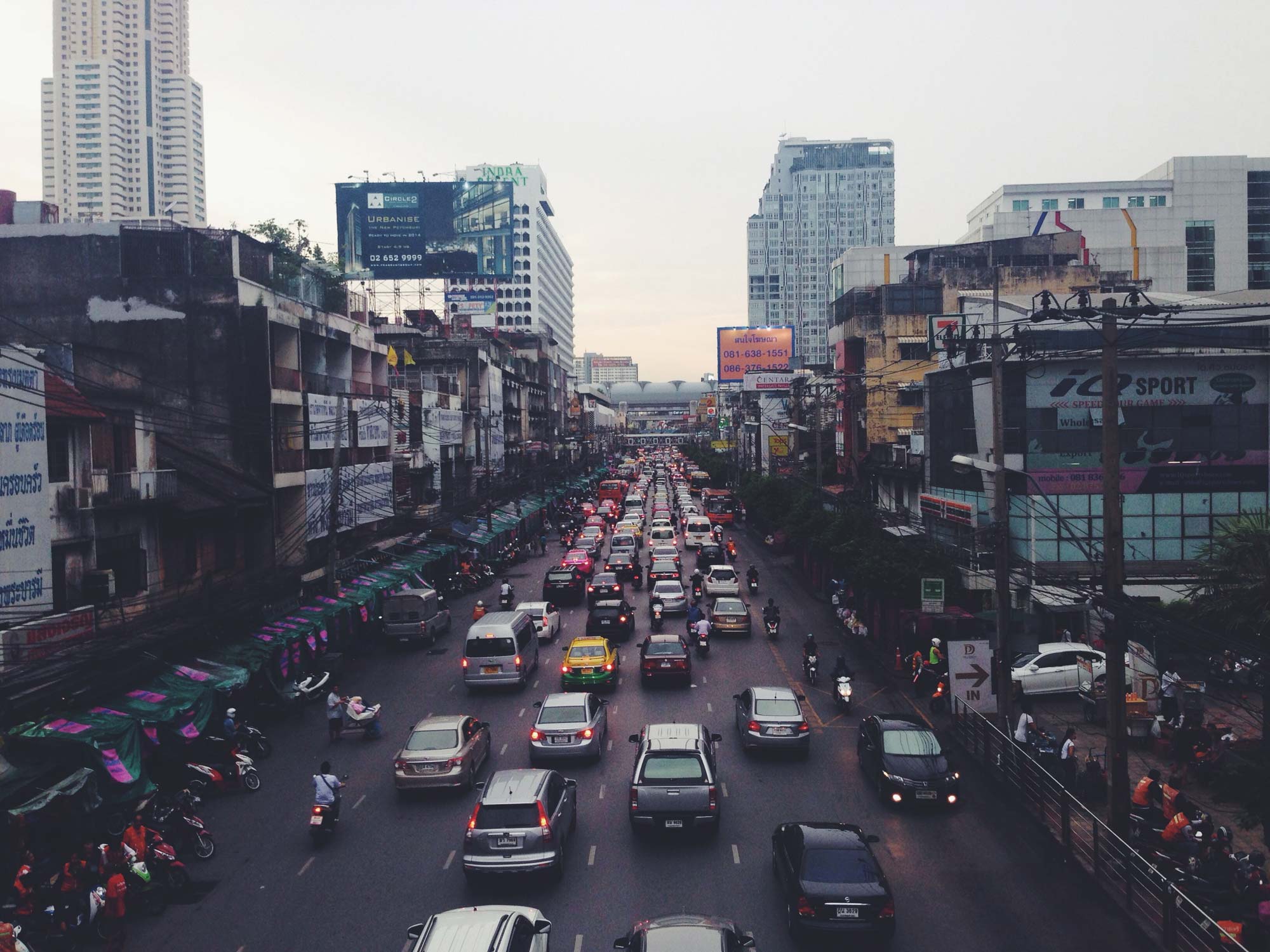 Bangkok city street